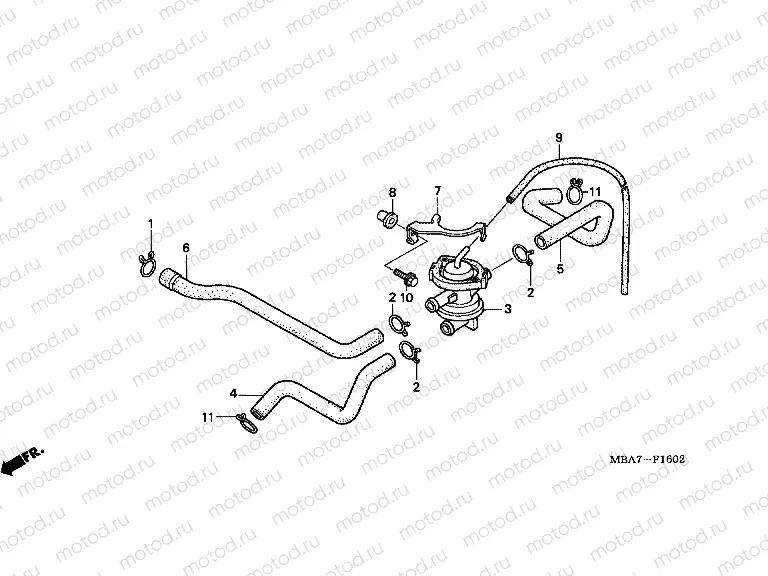 F-16-2 AIR BLOW CONTROL VALVE