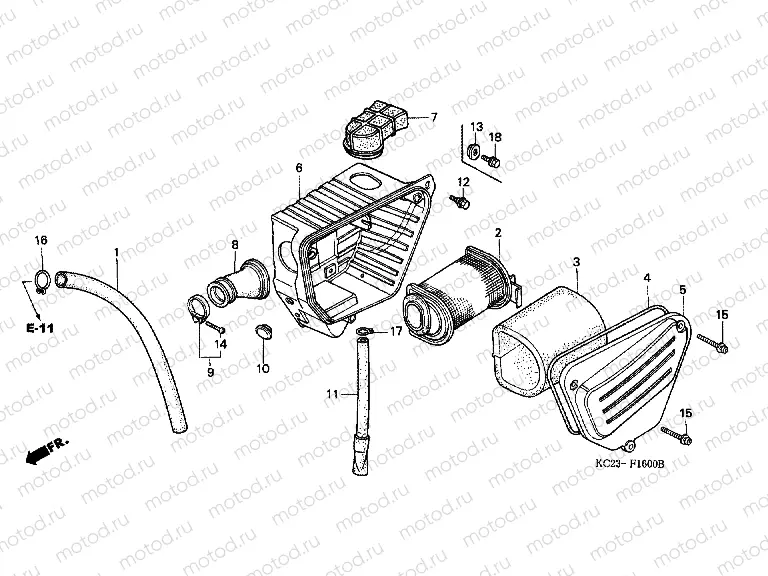 F-16 AIR FILTER (E / ED / F / G / SD)