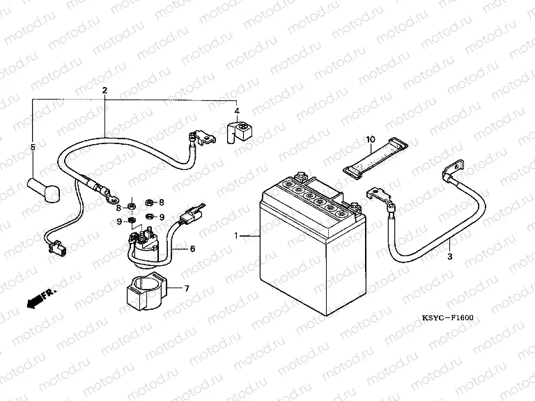F-16 BATTERY (SC1255,6,8)