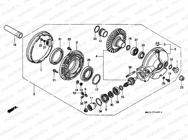 F-16 MAIN TRANSMISSION DRIVE GEAR