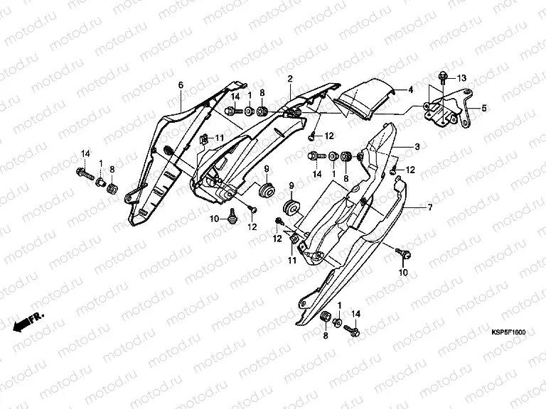 F-16 REAR ENGINE COVER