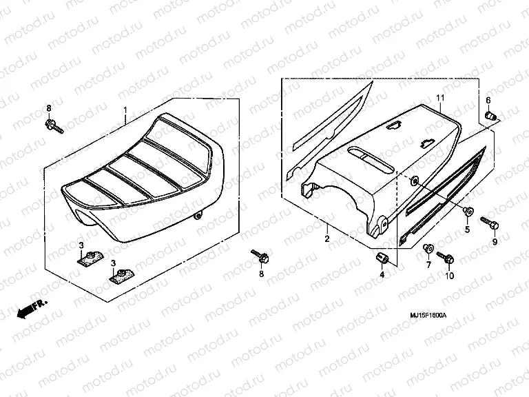 F-16 SEAT / REAR ENGINE HOUSING