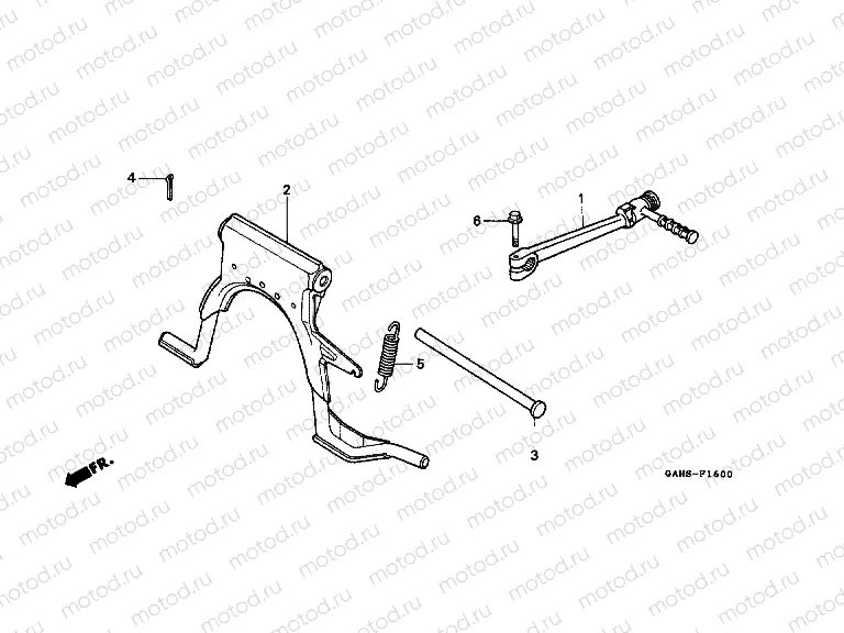 F-16 SUPPORT / BLOWER ARM