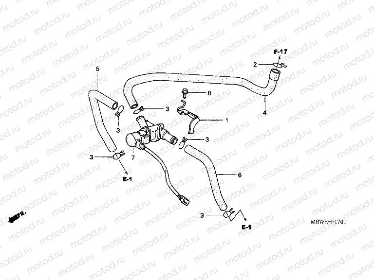 F-17-1 AIR BLOW CONTROL VALVE
