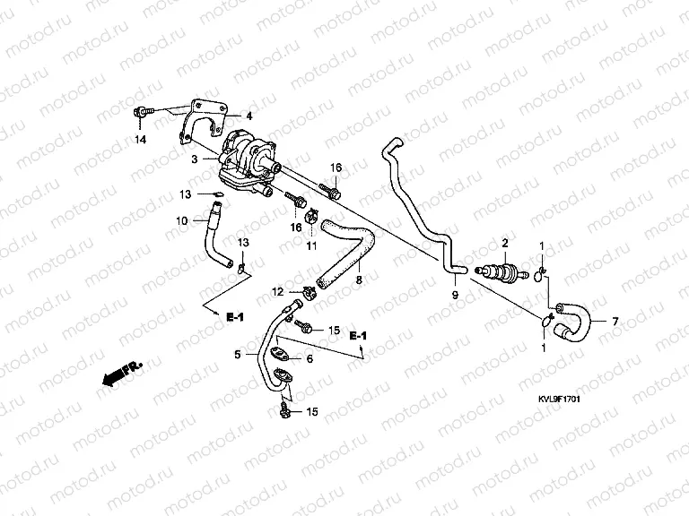 F-17-1 AIR INTAKE VALVE