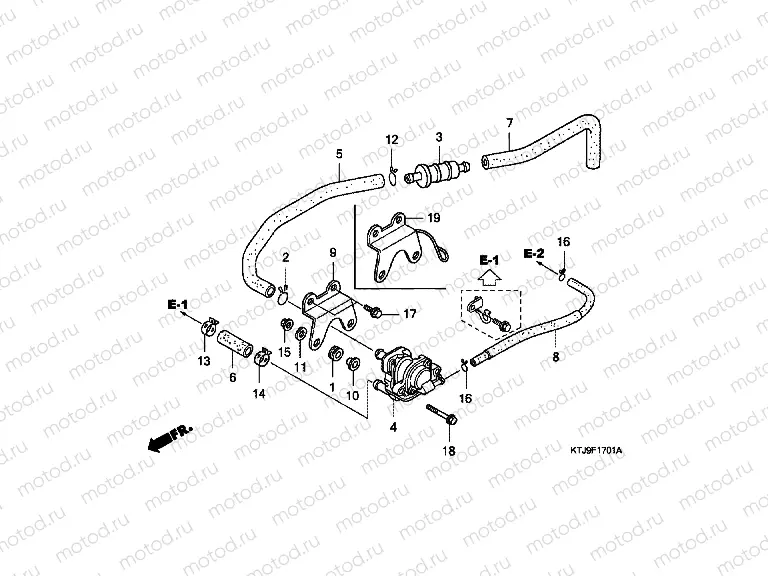 F-17-1 AIR INTAKE VALVE (CGR125SH5,8)