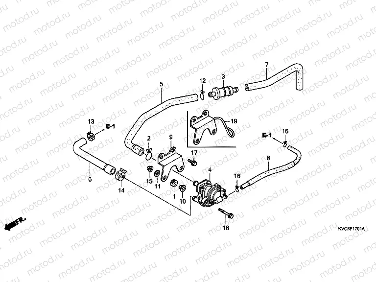 F-17-1 AIR INTAKE VALVE (GLH1251SH / 2SH / 3SH)