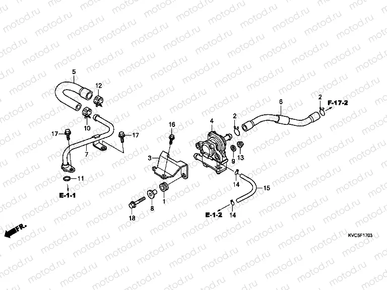 F-17-3 AIR INTAKE VALVE (GLH125SH)
