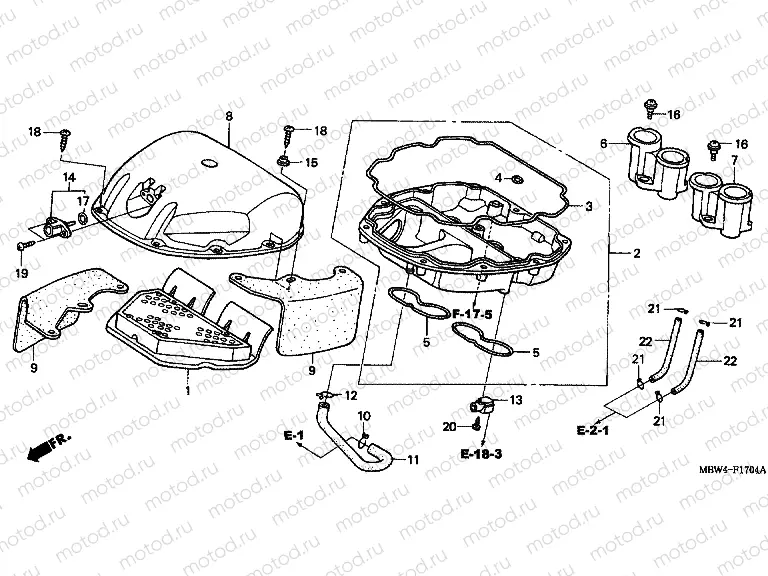 F-17-4 AIR FILTER (01 -06)