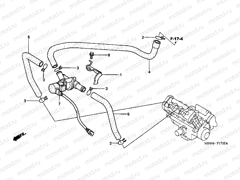 F-17-5 AIR BLOW CONTROL VALVE (01 -06)