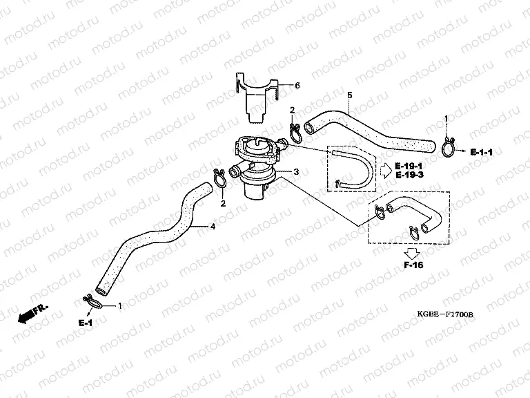 F-17 AIR BLOW CONTROL VALVE
