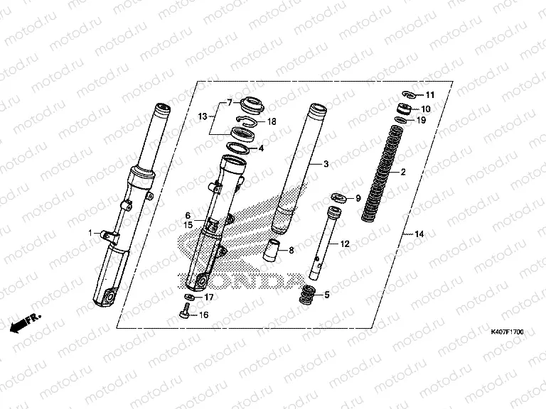 F-17 FRONT FORK