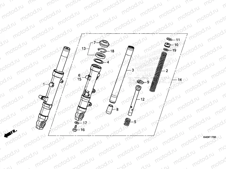 F-17 FRONT FORK