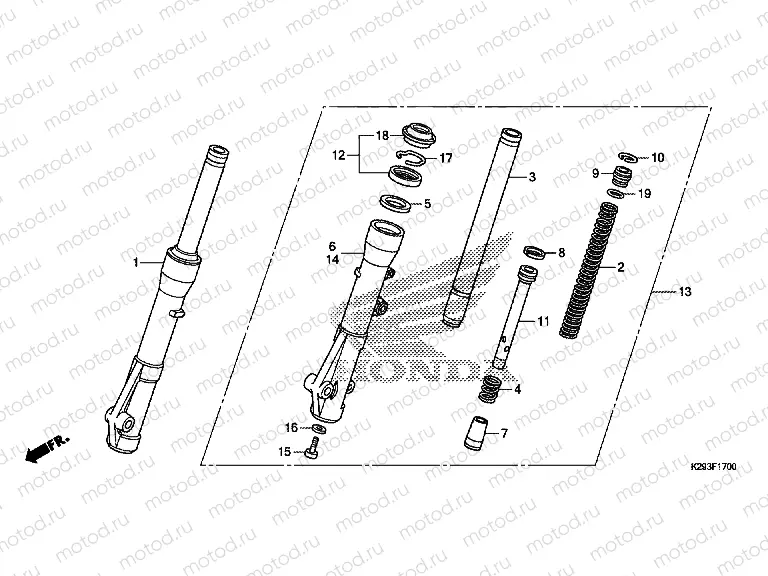 F-17 FRONT FORK
