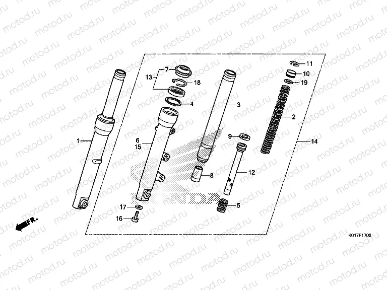 F-17 FRONT FORK