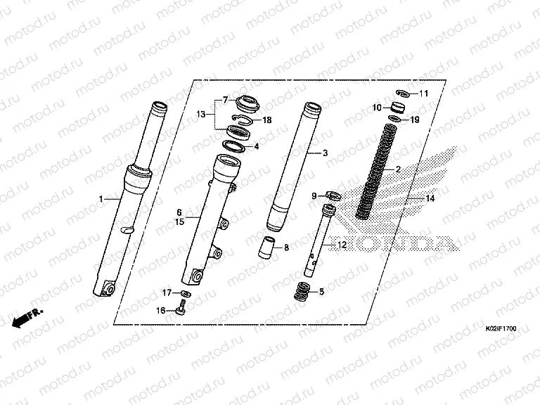 F-17 FRONT FORK