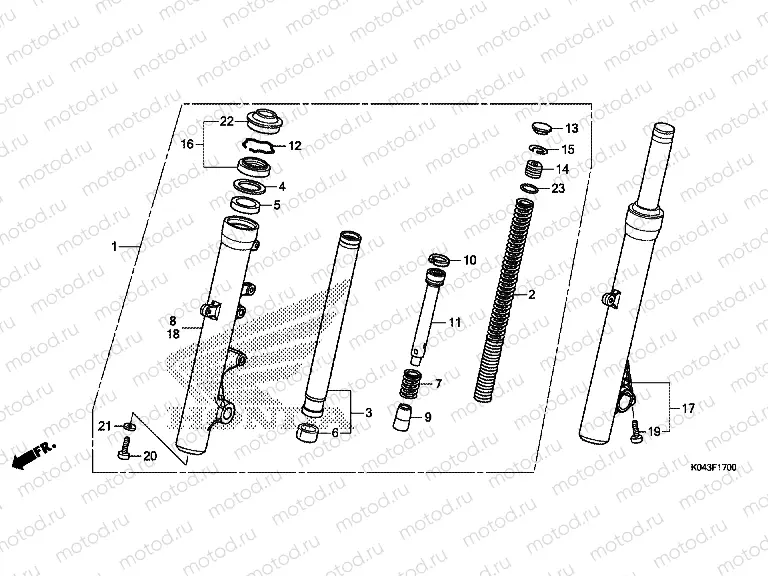 F-17 FRONT FORK