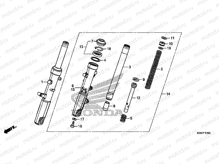 F-17 FRONT FORK