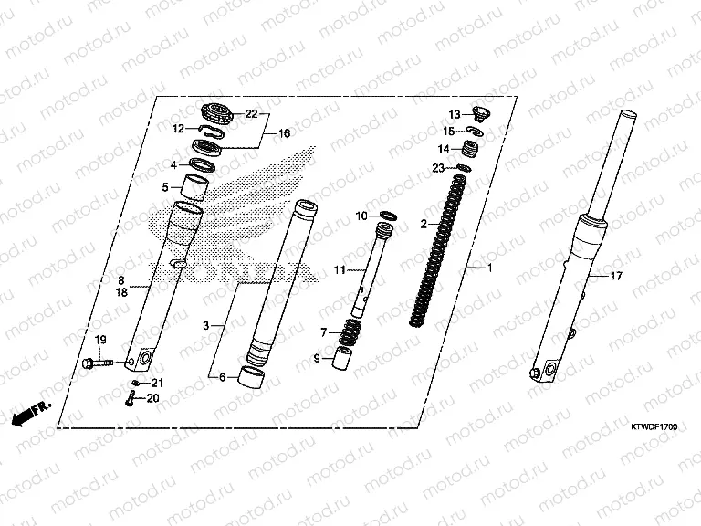 F-17 FRONT FORK