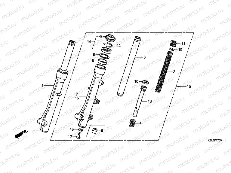 F-17 FRONT FORK