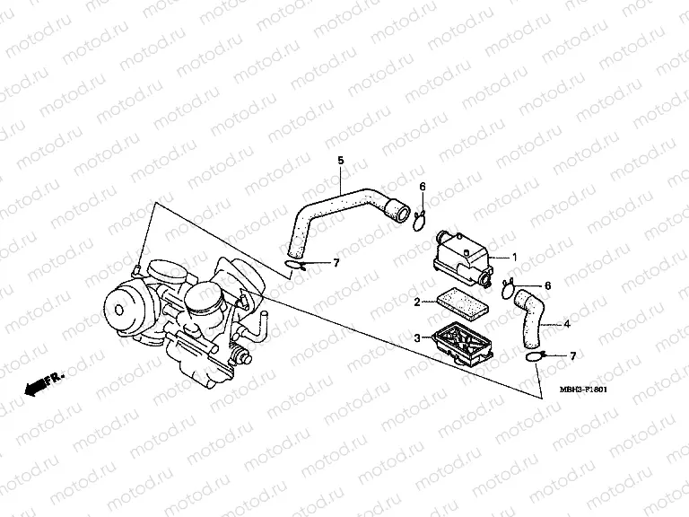 F-18-1 ADDITIONAL AIR FILTER