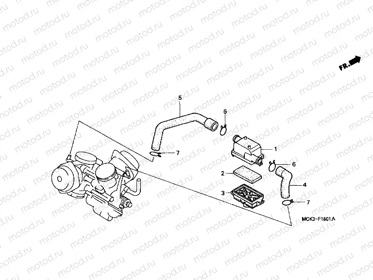 F-18-1 ADDITIONAL AIR FILTER