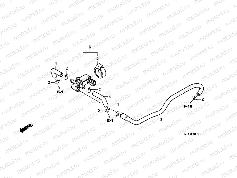 F-18-1 AIR INJECTION CONTROL VALVE