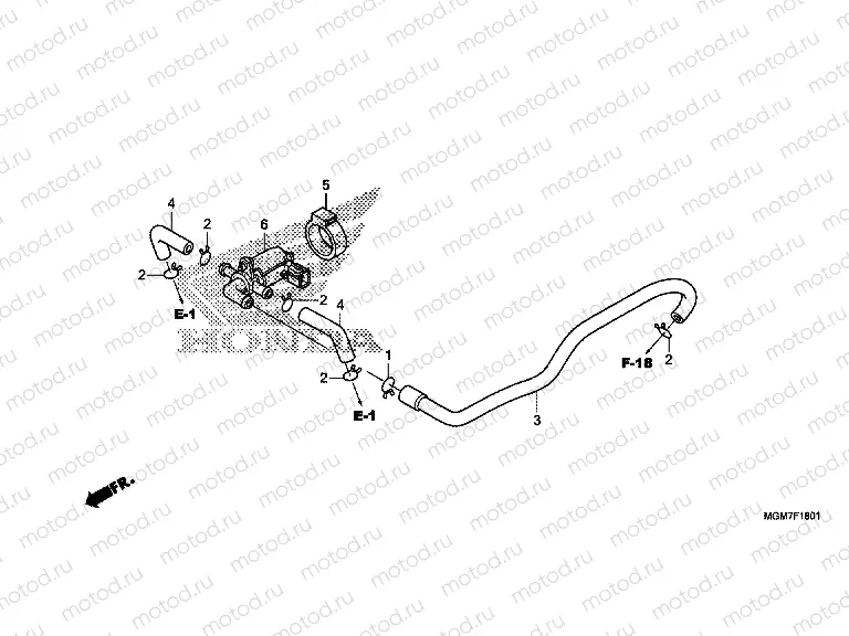 F-18-1 AIR INJECTION CONTROL VALVE