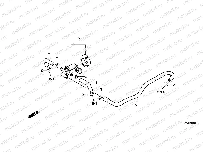 F-18-1 AIR INJECTION CONTROL VALVE