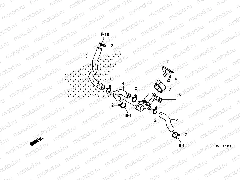 F-18-1 AIR INJECTION CONTROL VALVE