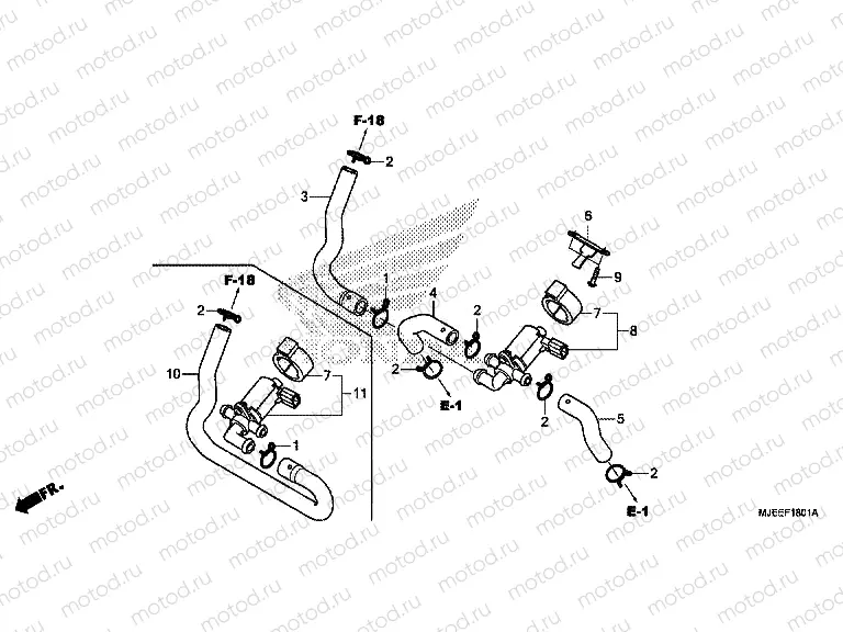 F-18-1 AIR INJECTION CONTROL VALVE