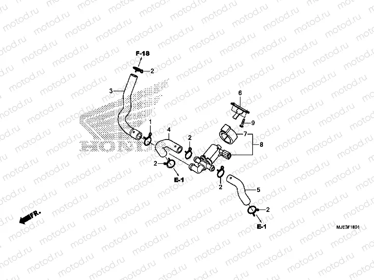 F-18-1 AIR INJECTION CONTROL VALVE