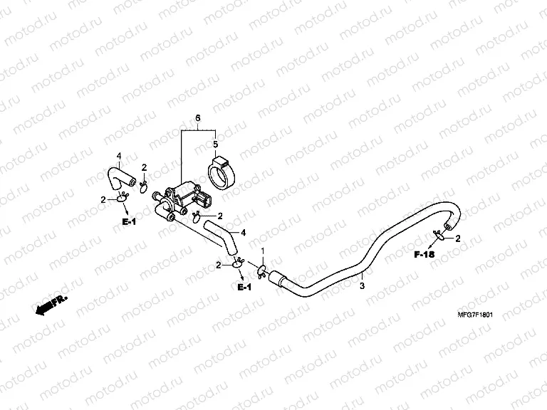 F-18-1 AIR INJECTION CONTROLVALVE