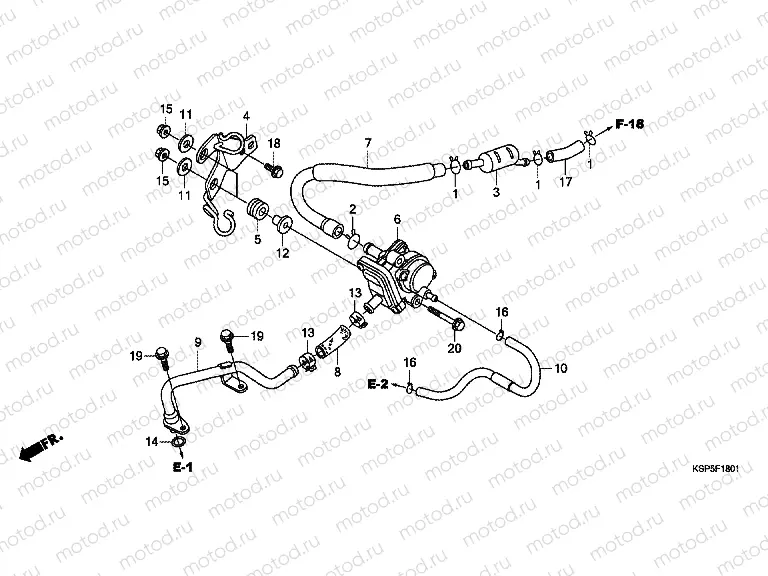 F-18-1 AIR INTAKE VALVE