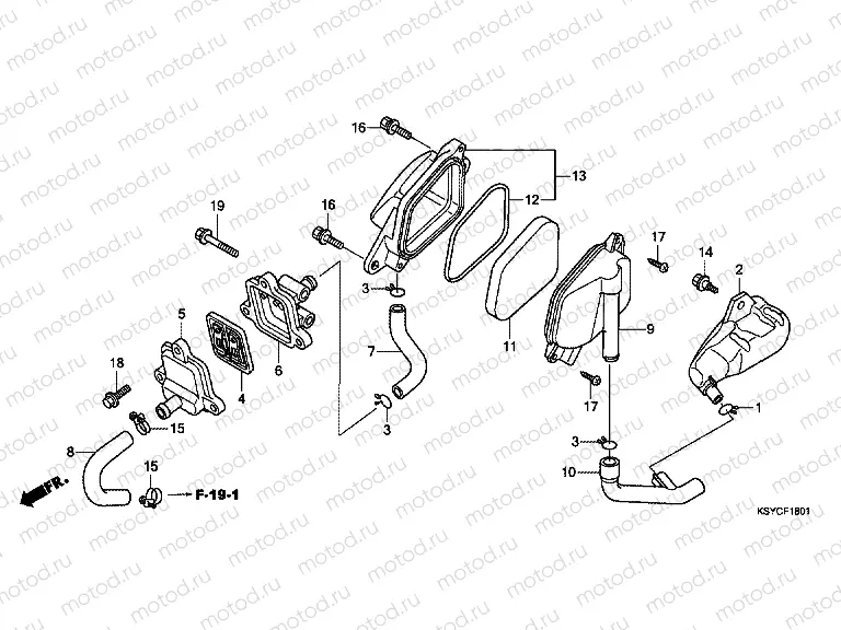 F-18-1 AIR INTAKE VALVE (SC125A)