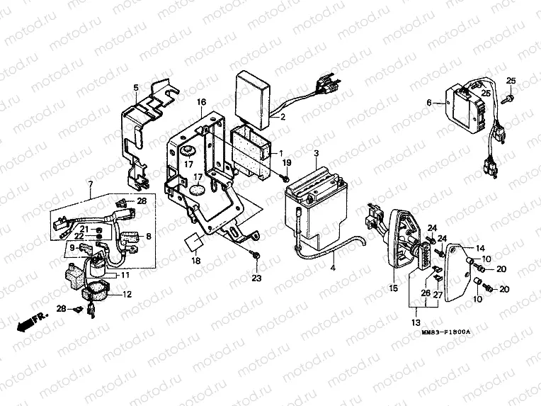 F-18 BATTERY / CONTROLLER