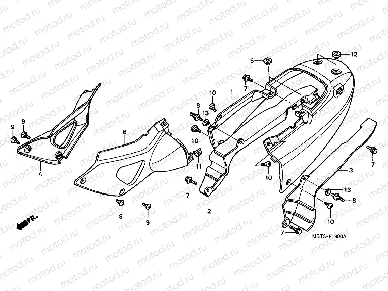 F-18 SEAT HANDLE / SIDE COVER