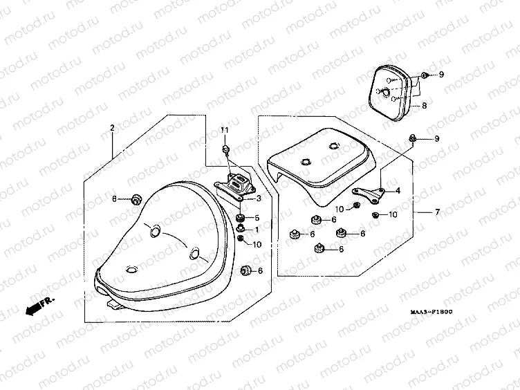 F-18 SEAT (VT1100CS / CT)