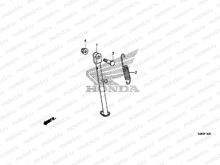 F-18 SIDE STAND