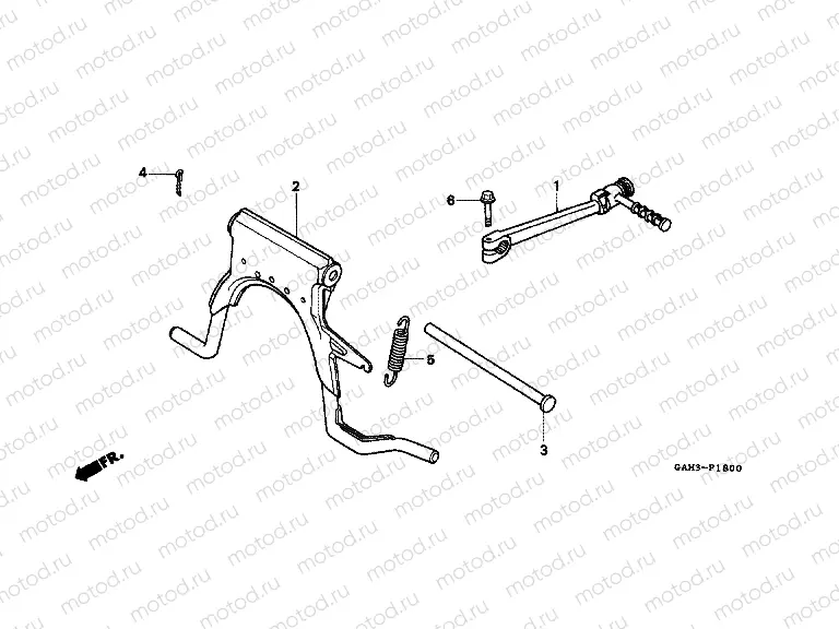 F-18 SUPPORT / BLOWER ARM