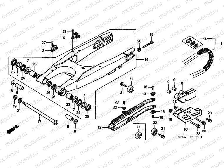 F-18 SWING ARM