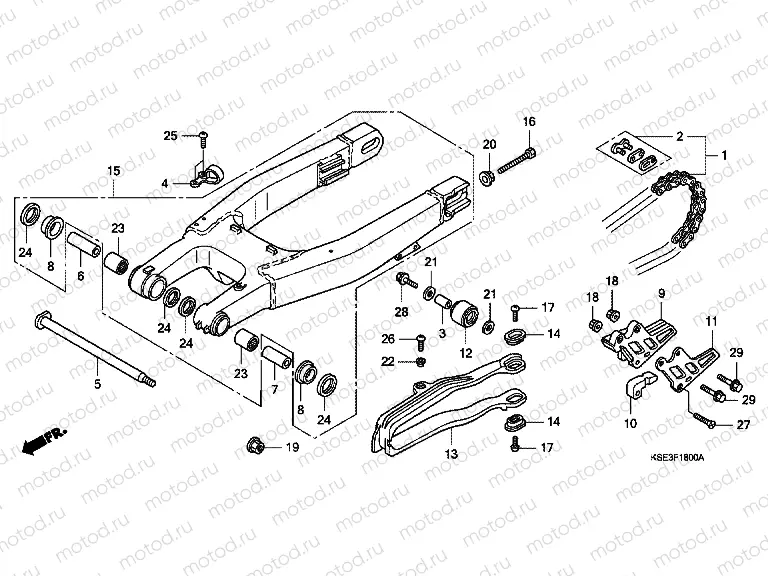 F-18 SWING ARM