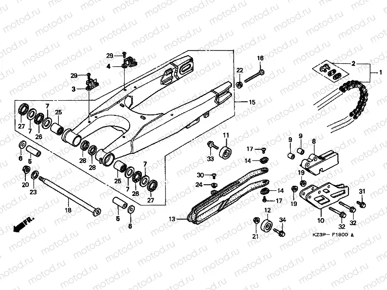 F-18 SWING ARM