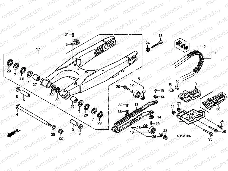 F-18 SWING ARM