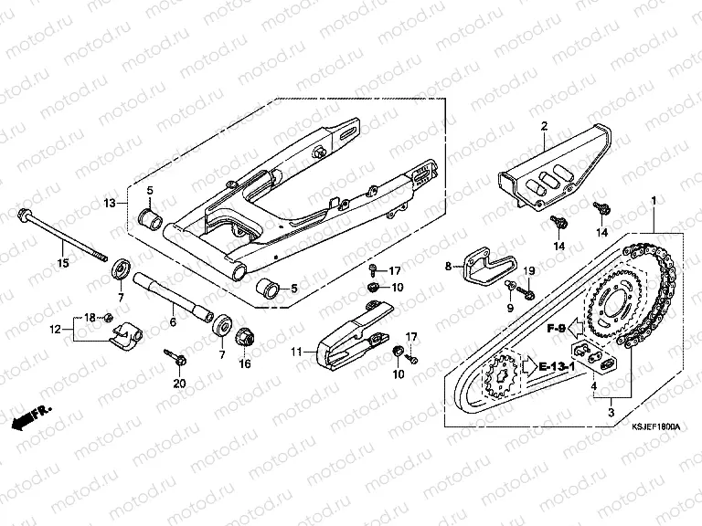 F-18 SWING ARM