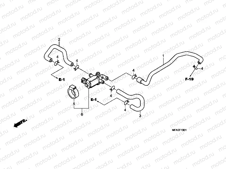 F-19-1 AIR INJECTION CONTROLVALVE
