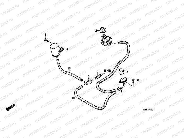 F-19-1 BYPASS CONTROL SOLENOIDVALVE