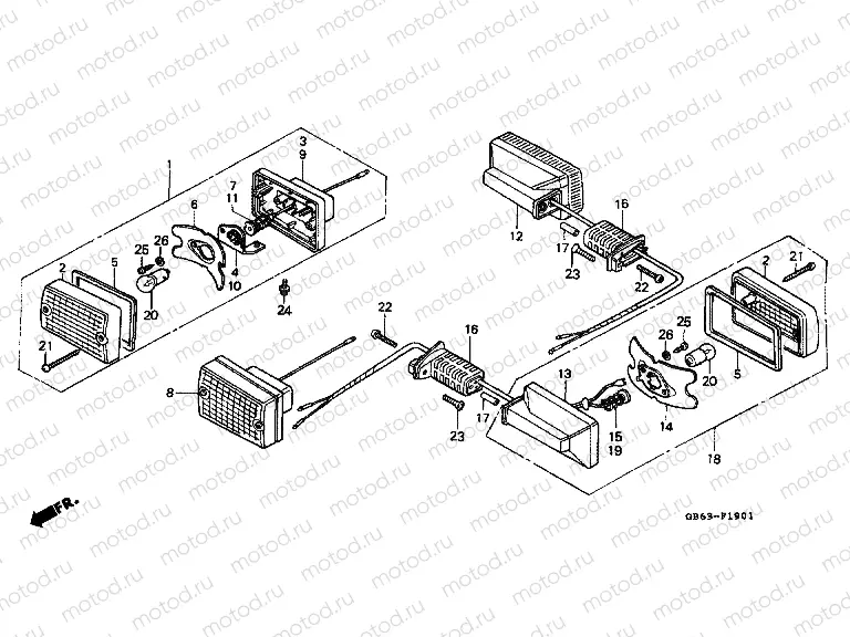 F-19-1 FLASHING (C90E / MF)