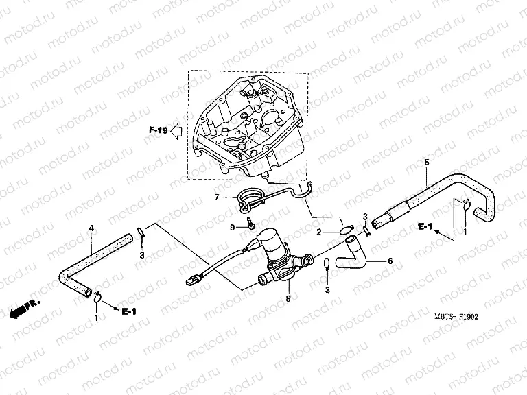 F-19-2 AIR BLOW CONTROL VALVE