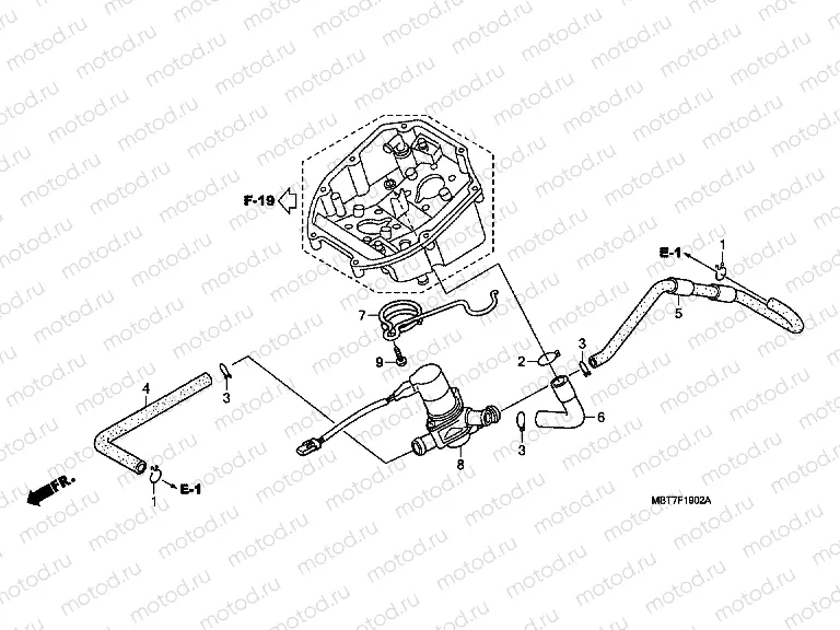 F-19-2 AIR INJECTION CONTROL VALVE